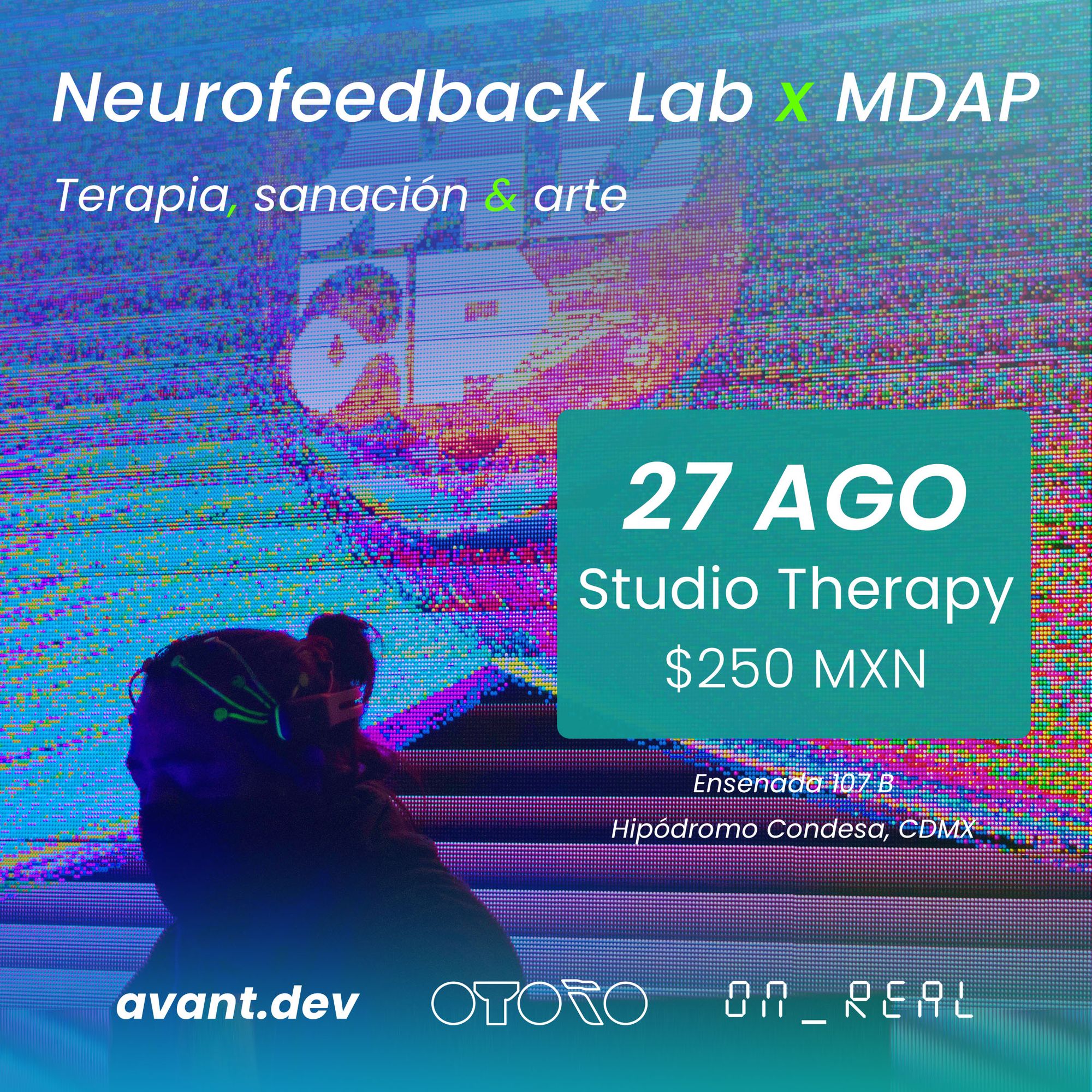 Neurofeedback Lab x MDAP: Terapia, sanación y arte