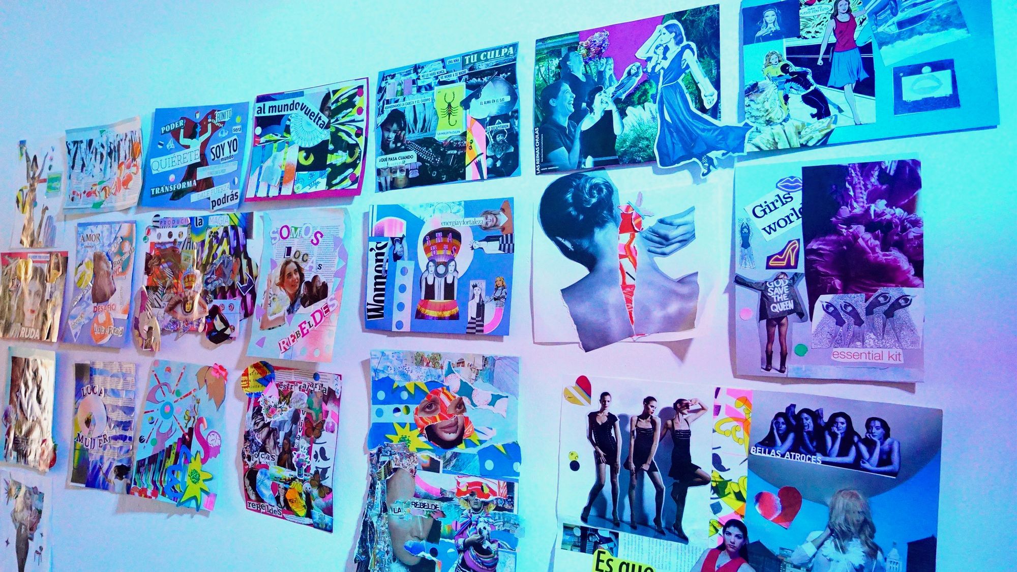 Arte terapia y creatividad en la sesión especial con Club Collage Mx